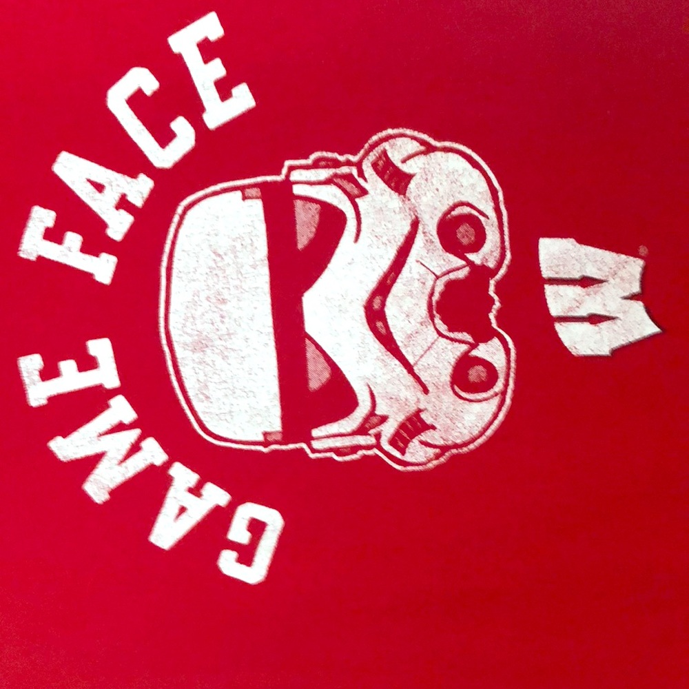 Wisconsin Badgers Star Wars “Game Face” T Shirt